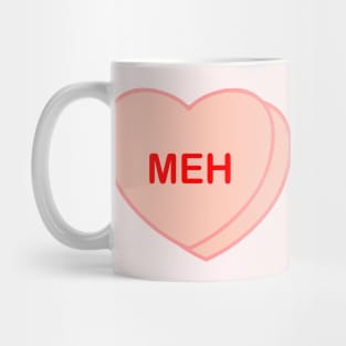 Conversation Heart: Meh Mug